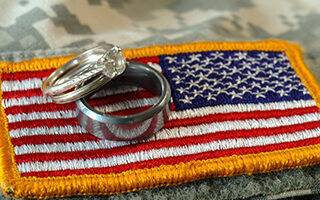 military spouses rings uniform